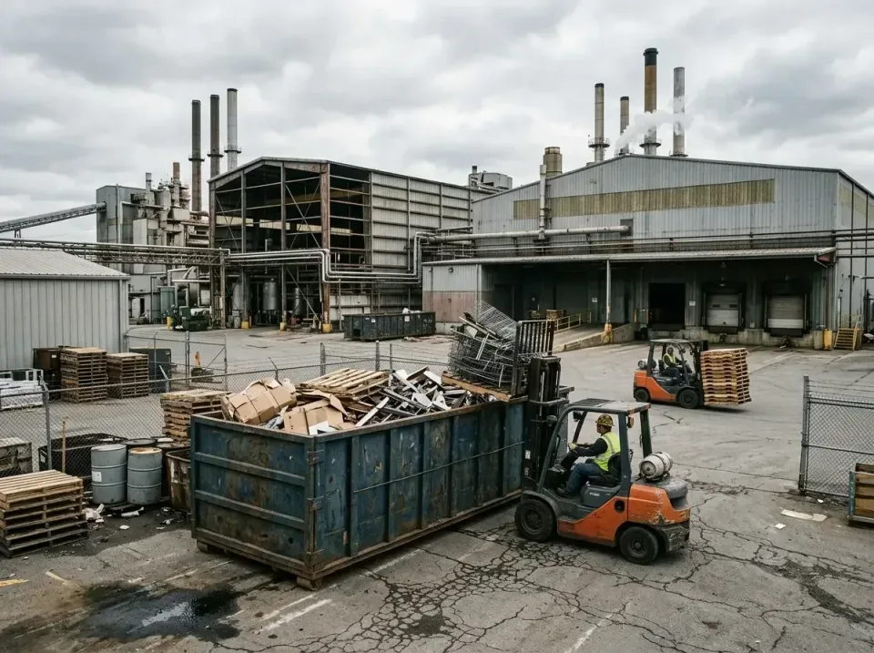 industrial-factory-scrap-conta-003 — frequently asked questions, Cheap Roll-off Dumpster Rentals in Freeburg, IL